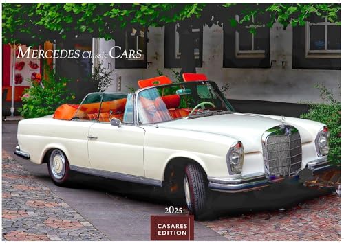 Mercedes Classic Cars 2025 L 35x50cm Mercedes Classic Cars 2025 L 35x50cm