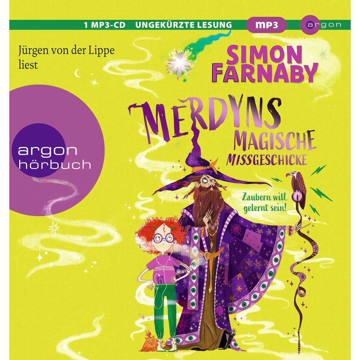 Merdyns magische Missgeschicke - Zaubern will gelernt sein! von Argon Sauerländer Audio