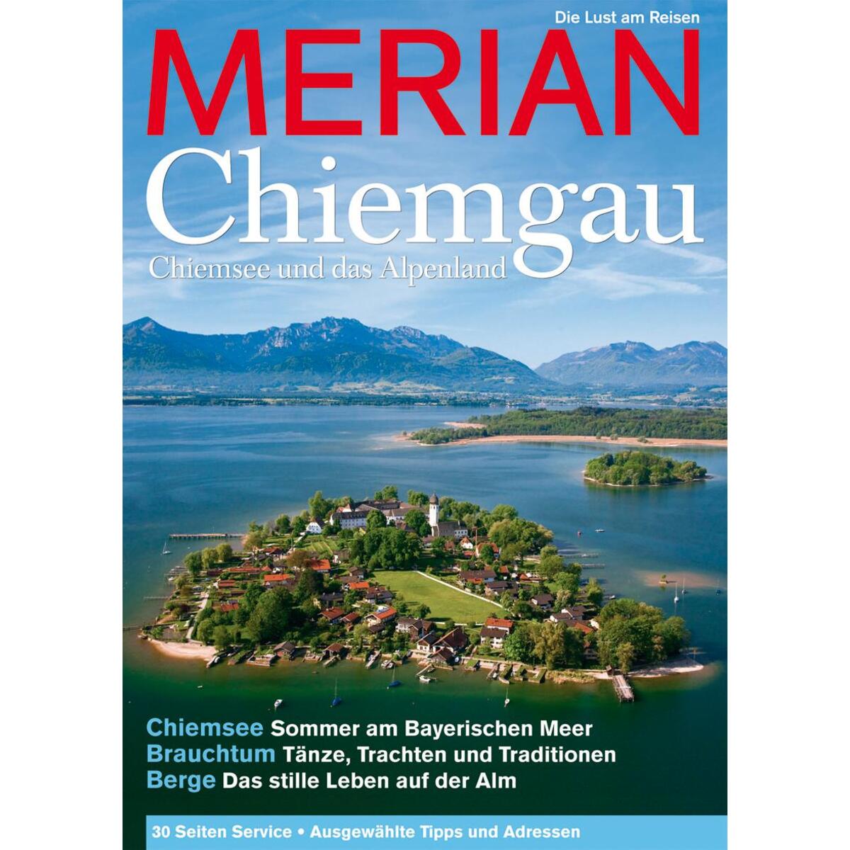 Merian-Reiseführer Chiemgau Merian-Reiseführer Chiemgau von Jahreszeitenverlag