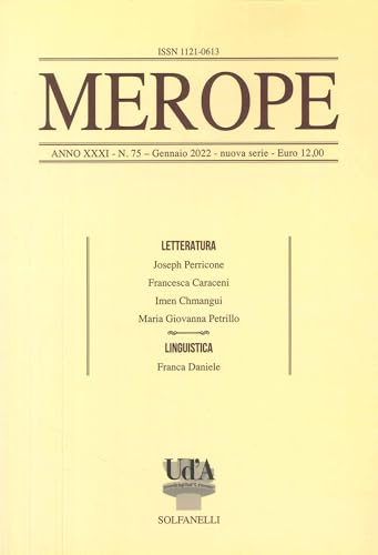 Merope. Gennaio 2022 (Vol. 75) von Solfanelli