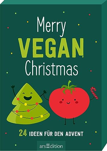 Merry Vegan Christmas: 24 Ideen für den Advent | Adventskalender-Kartenbox mit veganen Rezepten, Tipps und Ideen von arsEdition