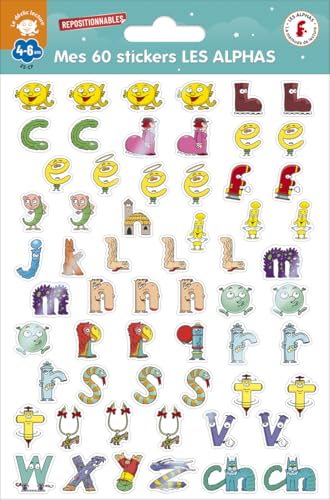 Mes 60 stickers les Alphas - Nouvelle édition 2022 Mes 60 stickers les Alphas - Nouvelle édition 2022 von RECREALIRE