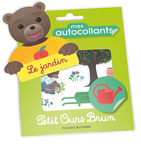 Mes autocollants Petit Ours Brun - Le jardin von BAYARD JEUNESSE