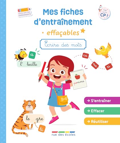 Mes fiches d’entraînement effaçables - Écrire des mots: GS-CP Mes fiches d’entraînement effaçables - Écrire des mots: GS-CP von RUE DES ECOLES