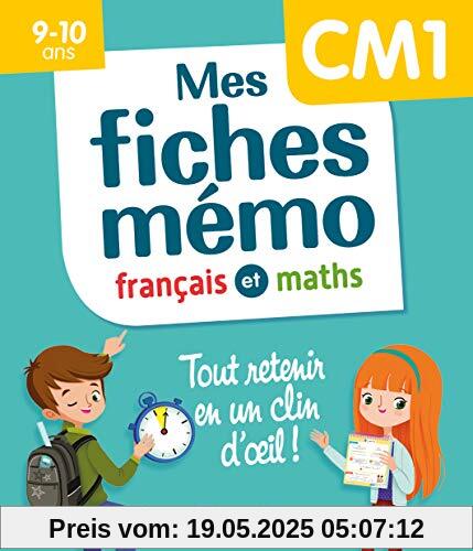 Mes fiches mémo CM1 (Fiches mémo: 9-10 ans Tout retenir en un clin d'oeil !)