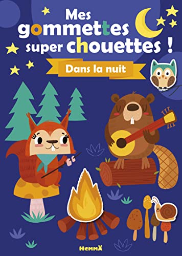 Mes gommettes super chouettes ! Dans la nuit von HEMMA