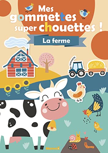 Mes colos et gommettes super chouettes ! La ferme (Vache-Tracteur-Remorque) von HEMMA