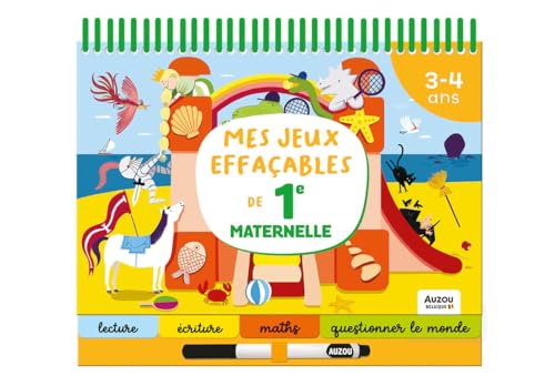 Mes jeux effaçables de 1re Maternelle von AUZOU