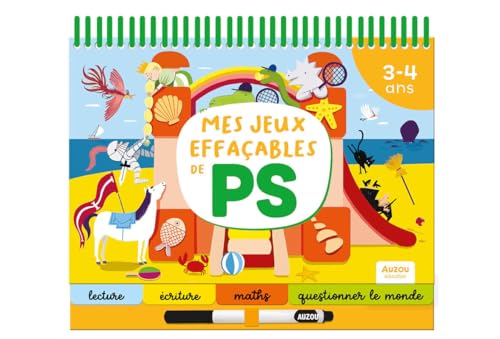 Mes jeux effaçables de PS: Avec 1 feutre Mes jeux effaçables de PS: Avec 1 feutre von AUZOU