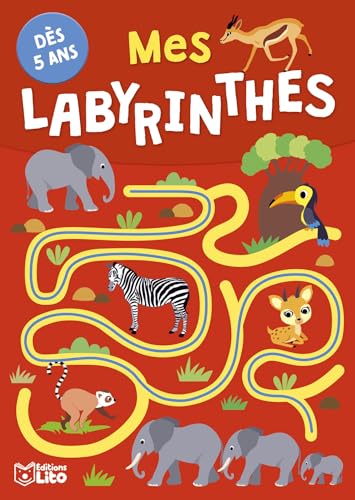 Mes labyrinthes - 5 ans (BLOC JEUX LABYRINTHES) von LITO