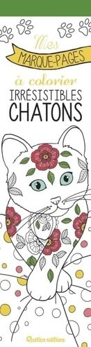 Mes marque-pages à colorier : Irrésistibles chatons von RUSTICA