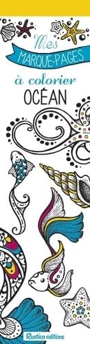 Mes marque-pages à colorier Océan von RUSTICA