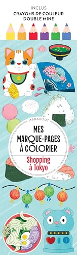 Mes marque-pages à colorier - Shopping à Tokyo von MARABOUT