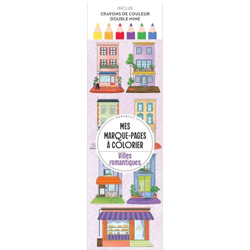 Mes marque-pages à colorier - Villes romantiques von MARABOUT