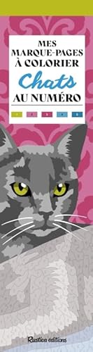Mes marque-pages à colorier au numéro - Chats von RUSTICA