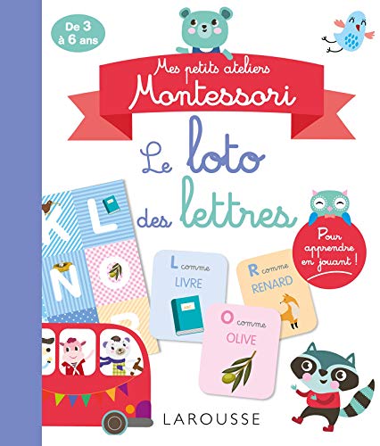 Mes petits ateliers MONTESSORI - Le loto des lettres et des sons von Larousse