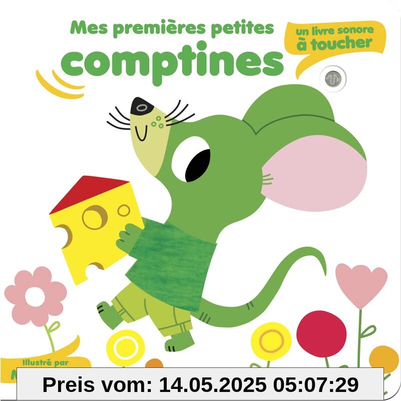 Mes première petites comptines : un livre sonore à toucher