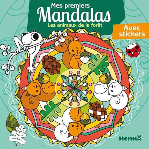 Mes premiers mandalas - Les animaux de la foret - Avec stickers Mes premiers mandalas - Les animaux de la foret - Avec stickers von HEMMA