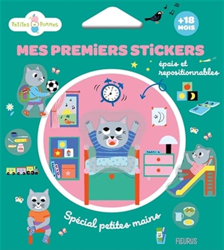 Mes premiers stickers - Au fil de la journée: Spécial petites mains. Avec 28 stickers épais et repositionnables et 4 tableaux à compléter von FLEURUS