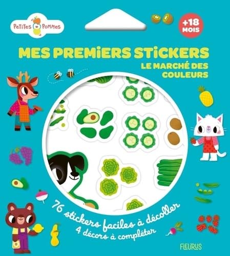 Mes premiers stickers - Le marché des couleurs von FLEURUS