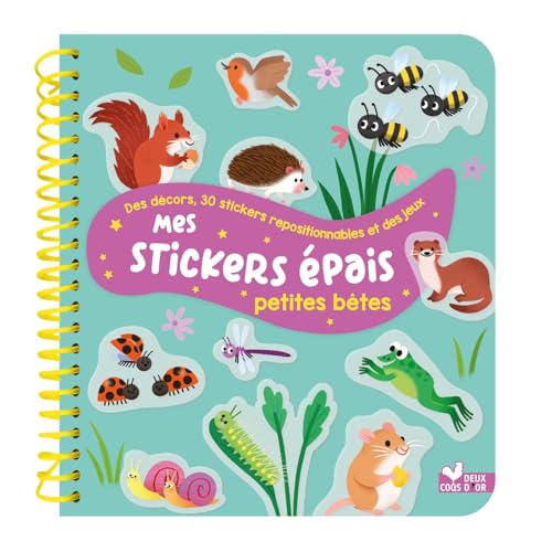 Mes stickers épais - Petites bêtes: Des décors, 30 stickers repositionnables et des jeux Mes stickers épais - Petites bêtes: Des décors, 30 stickers repositionnables et des jeux von DEUX COQS D OR