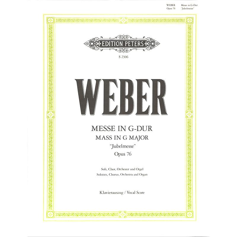 Messe G-Dur op 76 (Jubelmesse)