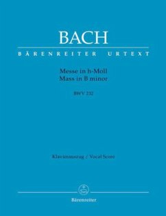 Messe h-Moll BWV 232, Klavierauszug von Bärenreiter