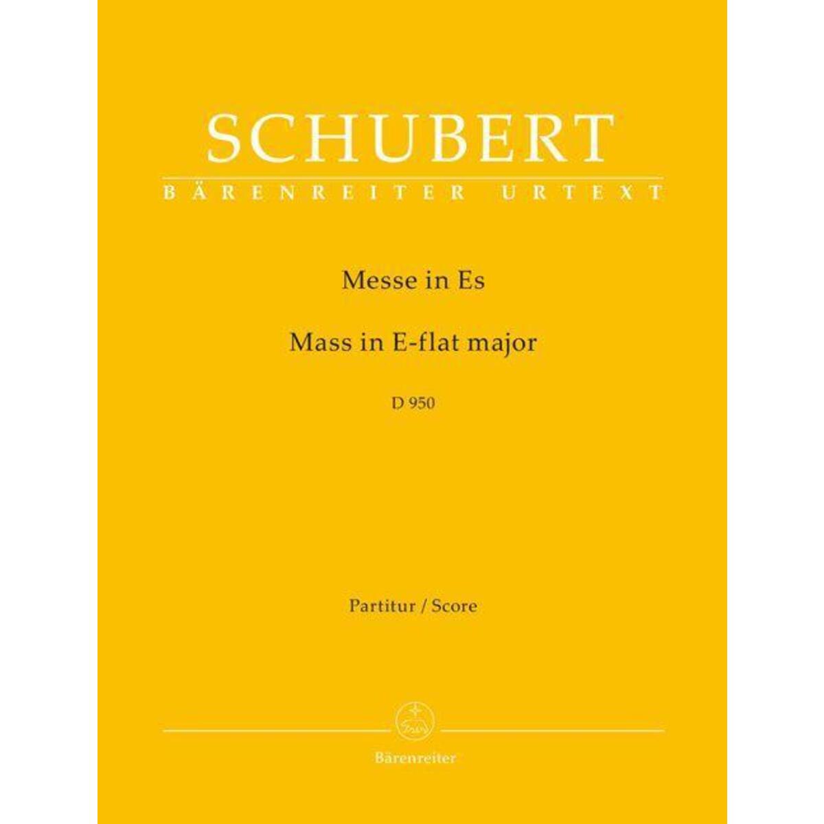 Messe in Es D 950 von Baerenreiter-Verlag