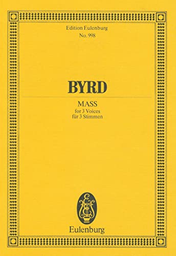 Messe in F-Dur: 3 Stimmen (STB). Studienpartitur. (Eulenburg Studienpartituren) von Eulenburg