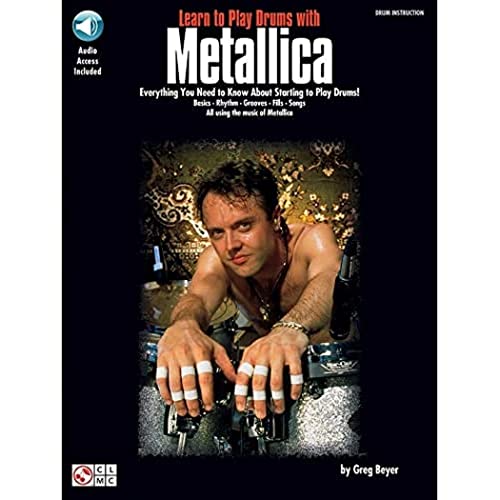 Metallica Learn To Play Drums With Book/CD: Noten, CD für Schlagzeug von Cherry Lane Music Company