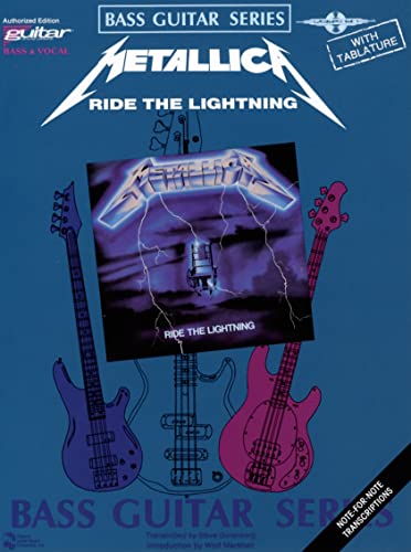 Metallica: Ride the Lightning: Play it Like it is Bass (Bass Guitar) Metallica: Ride the Lightning: Play it Like it is Bass (Bass Guitar)