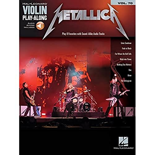 Metallica: Violin Play-Along Volume 70 (Hal Leonard Violin Play-along, Band 70) von HAL LEONARD