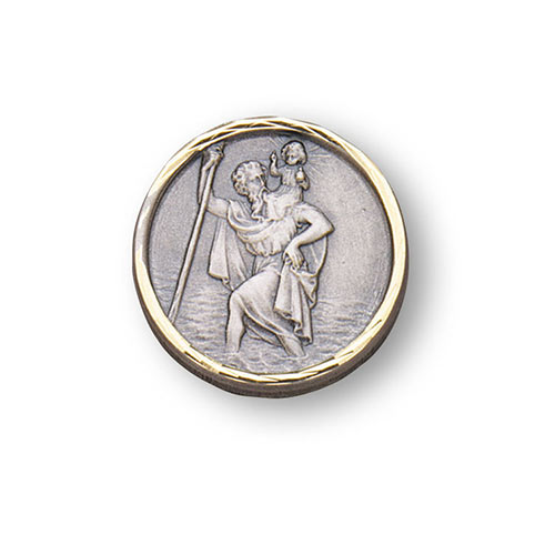 Metallplakette Christophorus (1 Stück) von Butzon und Bercker