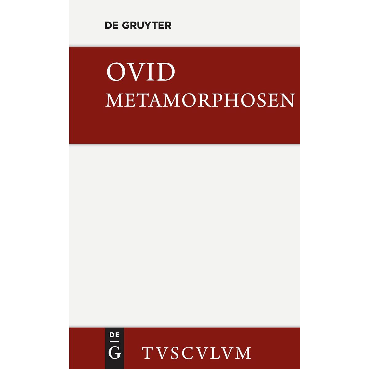 Metamorphosen von De Gruyter