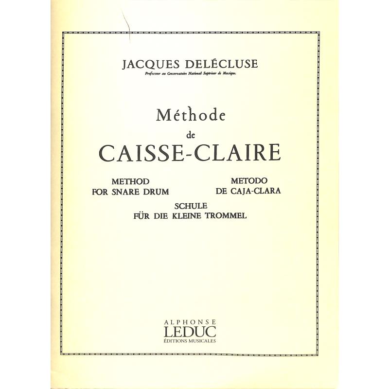Methode de caisse claire