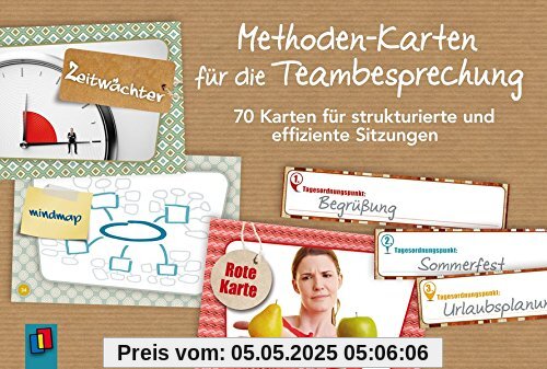 Methoden-Karten für die Teambesprechung: 70 Karten für strukturierte und effiziente Sitzungen