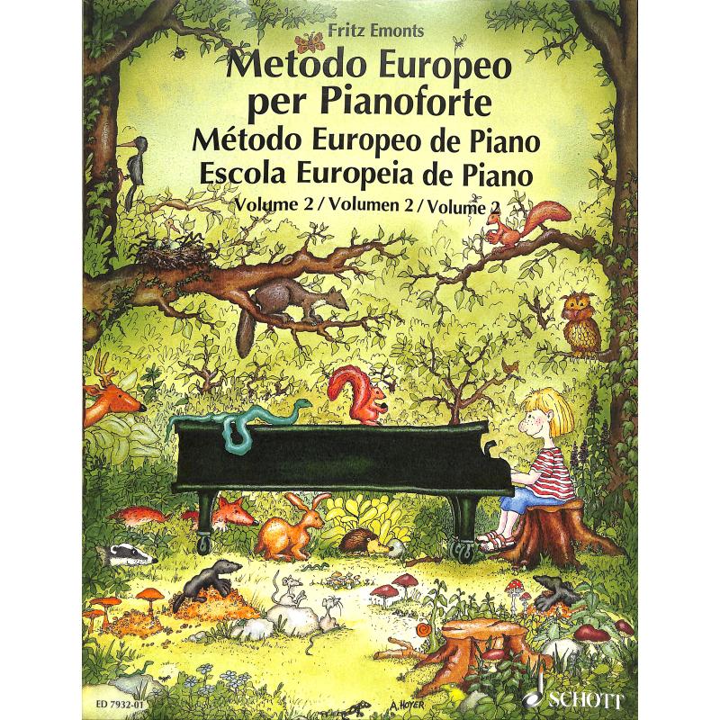 Metodo Europeo per pianoforte 2