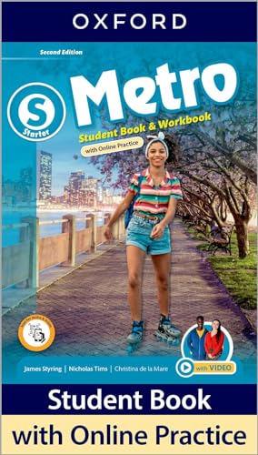 Metro: Starter Level: Student Book and Workbook with Online Practice