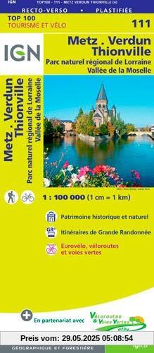 Metz Verdun Luxembourg 1 : 100 000 Metz Verdun Luxembourg 1 : 100 000