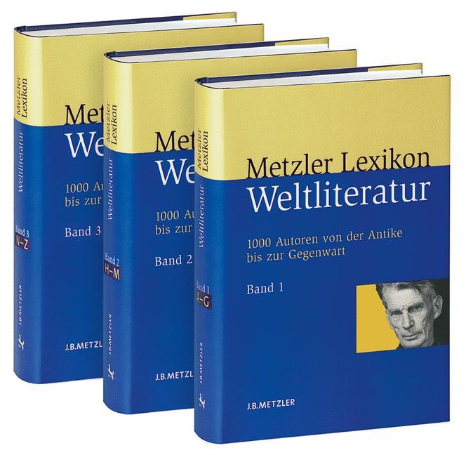 Metzler Lexikon Weltliteratur von J.B. Metzler