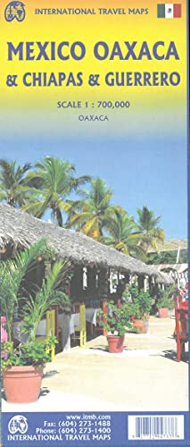 Mexico -Oaxaca: ITM Travel Reference Map von ITM International Travel Maps