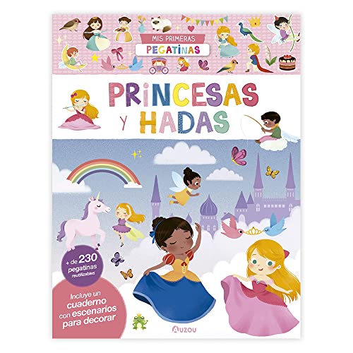 Mi primer libro de pegatinas, princesas y hadas von AUZOU