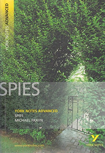 Michael Frayn 'Spies': Text in English (York Notes Advanced) von Pearson Education Limited