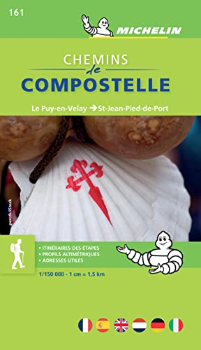 Michelin Chemins de Compostelle: Der französische Jakobsweg (MICHELIN Zoomkarten, Band 161) von Gräfe und Unzer