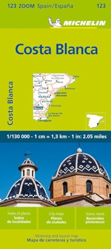 Michelin Costa Blanca: Straßen- und Tourismuskarte 1:130.000 (MICHELIN Zoomkarten) von Michelin, Vertrieb durch GRÄFE UND UNZER VERLAG GmbH