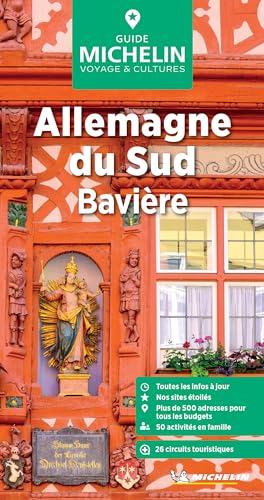 Michelin Le Guide Vert Allemagne du Sud-Baviere: Bavière von Michelin Editions des Voyages