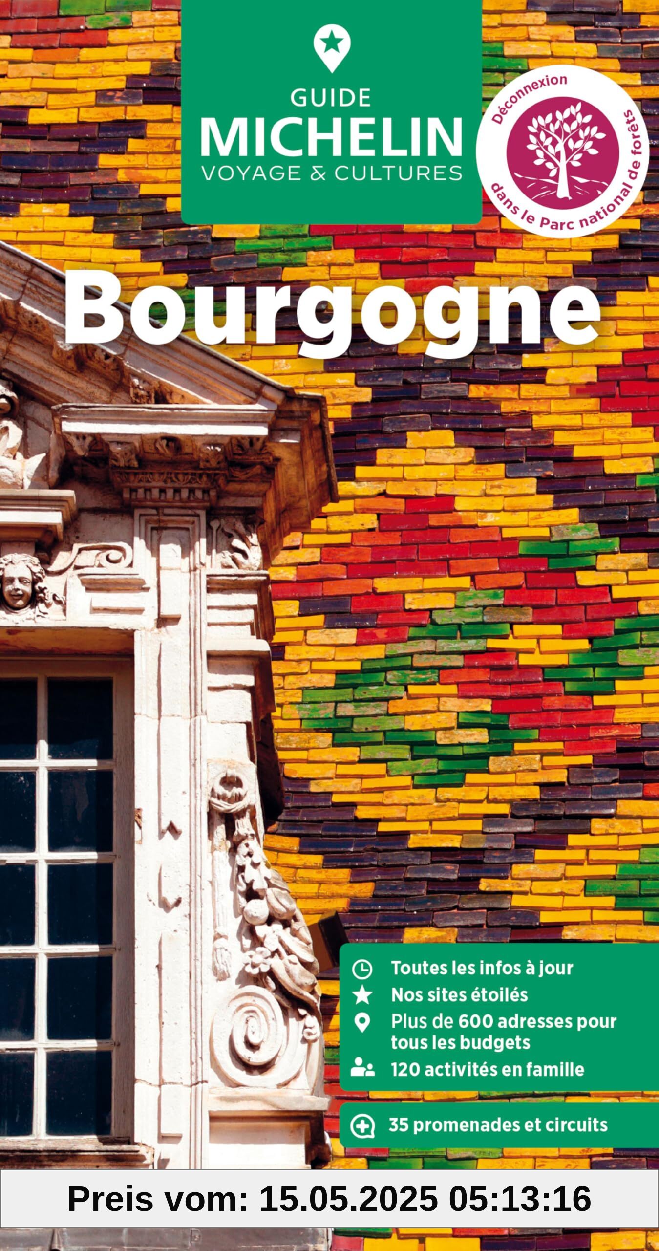 Michelin Le Guide Vert Bourgogne Michelin Le Guide Vert Bourgogne