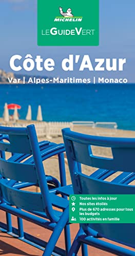 Michelin Le Guide Vert Cote d' Azur, Monaco: Var, Alpes-Maritimes, Monaco (MICHELIN Grüne Reiseführer)