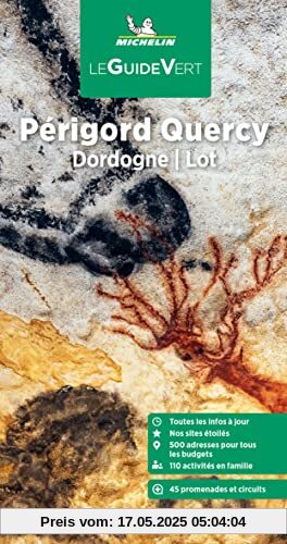 Michelin Le Guide Vert Perigord,Quercy: Dordogne, Lot (MICHELIN Grüne Reiseführer)
