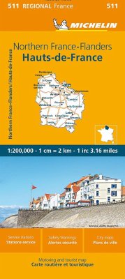 Michelin Nordfrankrankreich - Flandern von Michelin Editions des Voyages / Travel House Media